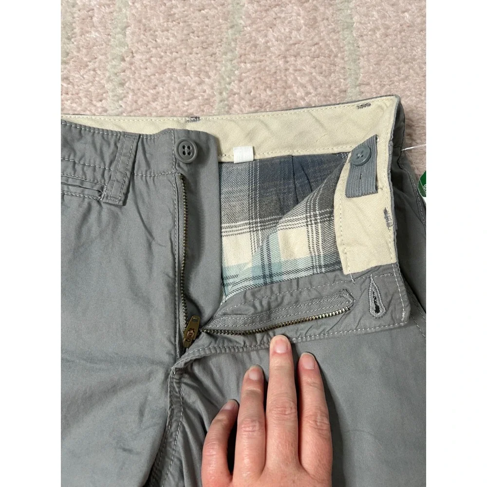 Gap Kids Gray Cotton Fleece Lined Pants Size 12 SLIM NWT Fall Winter Outdoors
